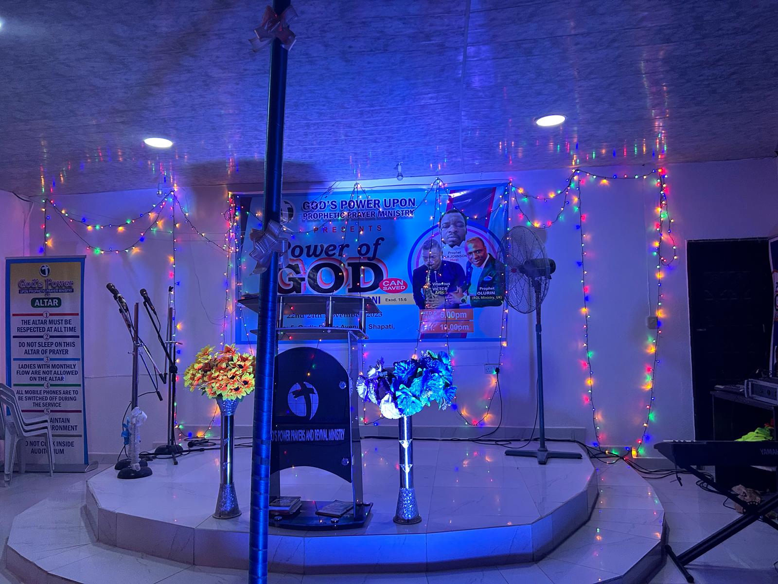 The Sanctuary - Power of God Programme